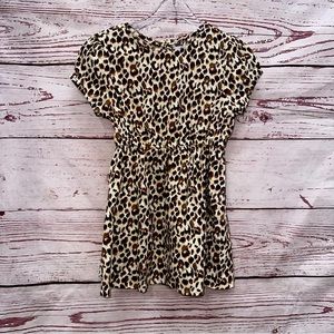 Old Navy Leopard Print Toddler Dress Size 2T